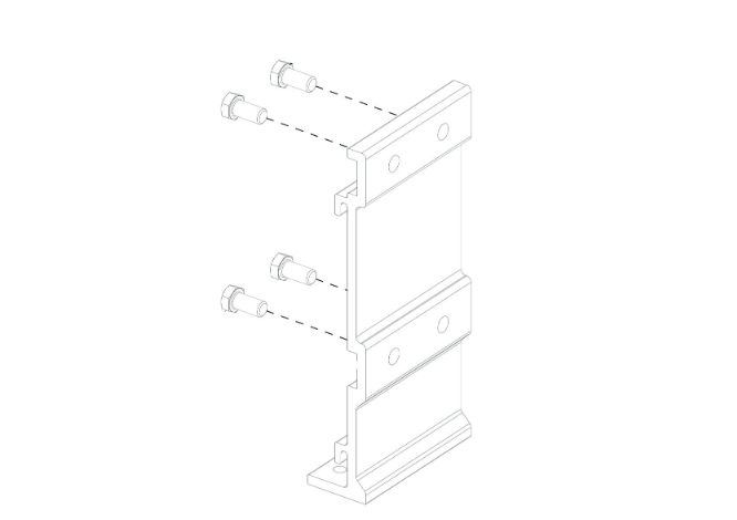 FLOE Vertical Bumper Mounting Kit for Quick-Attach Roll-In Docks