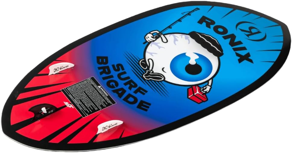 Ronix Wake Surf - Kids Sonic - Skimmer - Blue / Red Fish Eye - 3'11