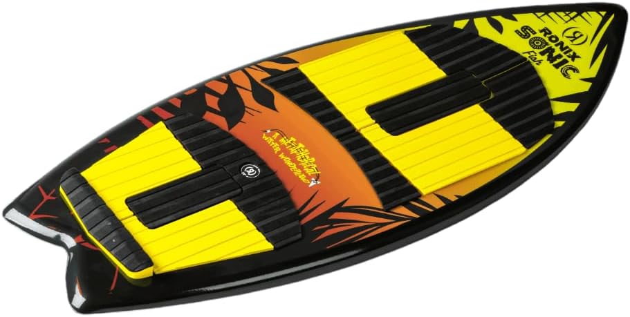 Ronix Wake Surf - Boy's Sonic - Fish - Sunset Splash - 3'9