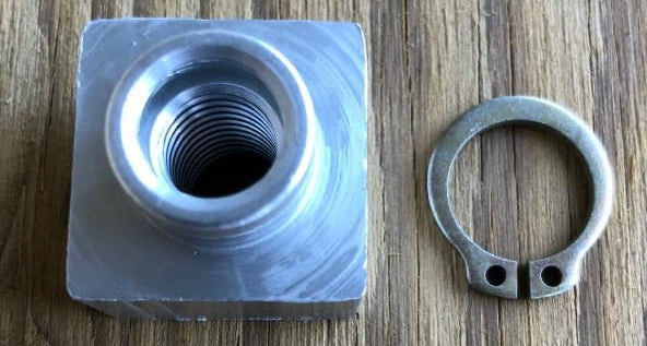 Triton Trailers 04114-P Insert Nut with Snap Ring