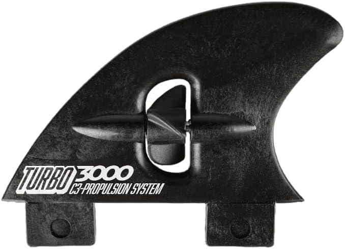 Ronix 2.3 in. - Alfred Poly.Turbo 3000 Bottom Mount Propeller Surf Fin - Black