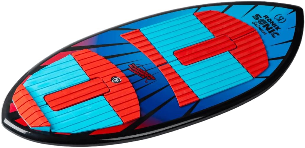 Ronix Wake Surf - Kids Sonic - Skimmer - Blue / Red Fish Eye - 3'11