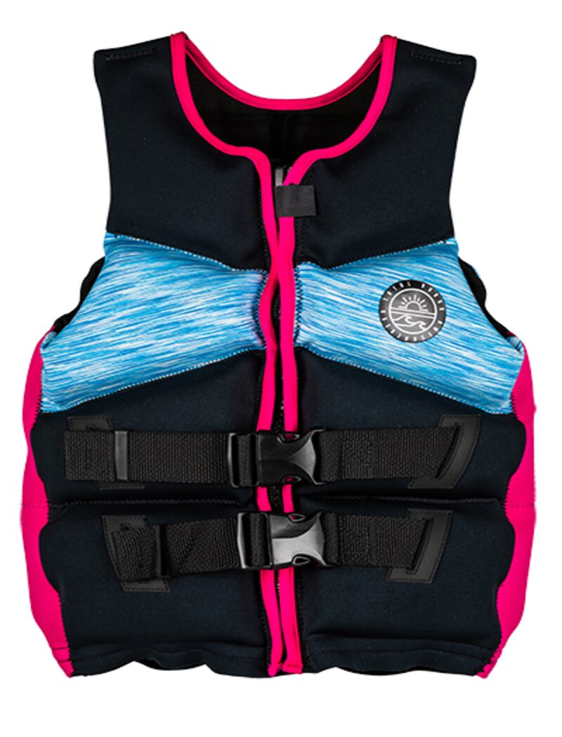 Radar TRA Girl's - CGA Life Vest - Vibrant Mesh / Pink / Black - Teen (75-125lbs)