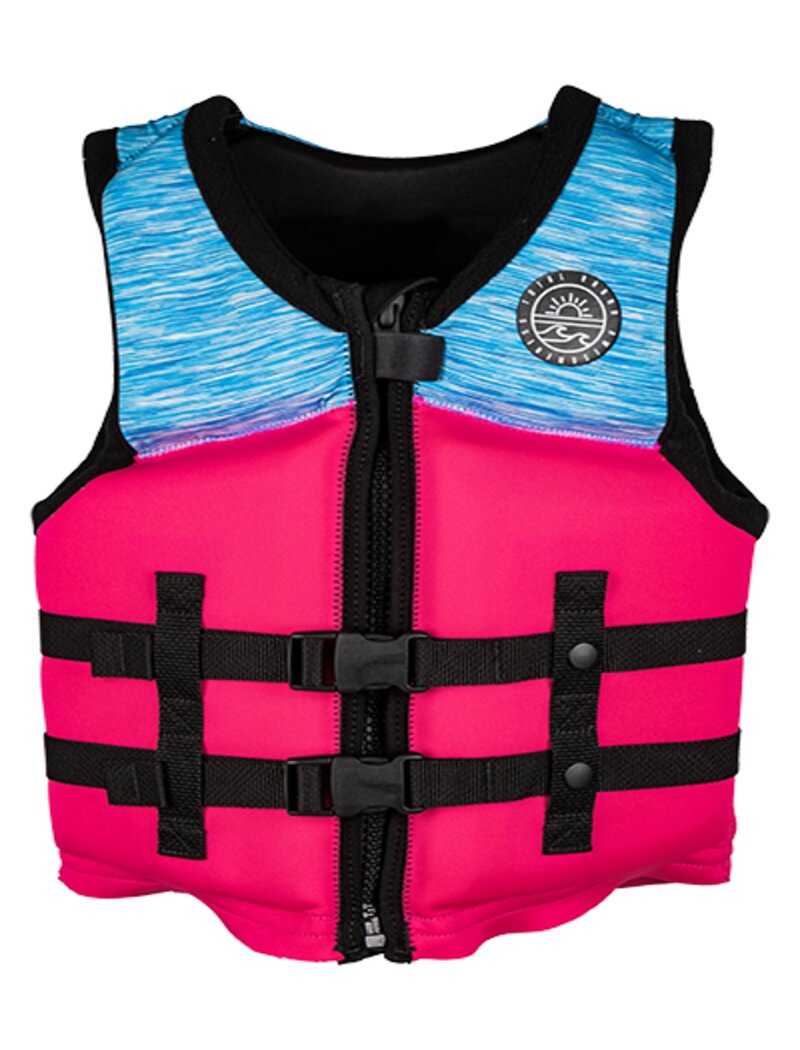 Radar TRA Girl's - CGA Life Vest - Vibrant Mesh / Black / Pink - Yth (50-90lbs)