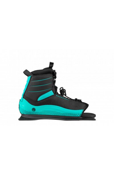 Radar Lyric Boot - Mint / Black - Front Feather Frame