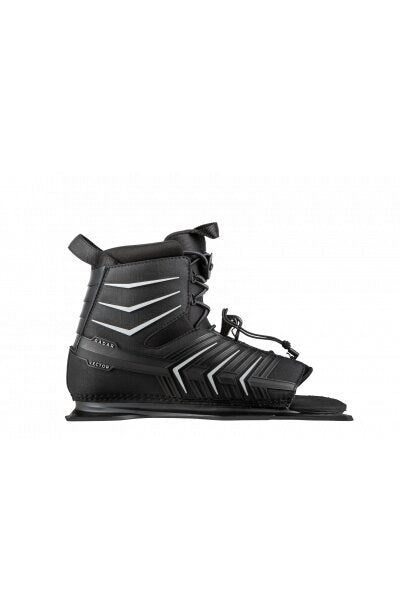 Radar Vector Boot - Black / Silver - Front Feather Frame