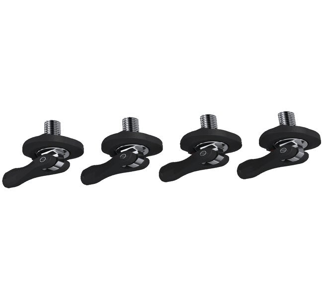 Ronix M6 Toggle Bolt Baseless Wakeboard Boot Hardware -Set of 4 - Black