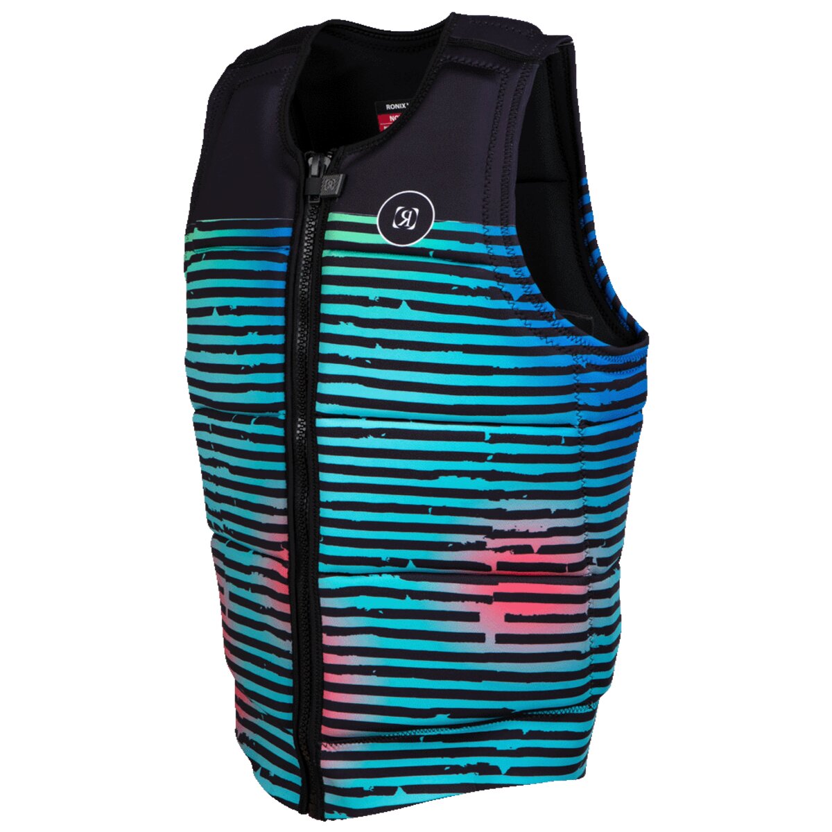 Ronix Party - Mens CE Approved Impact Vest - Bright Stripes