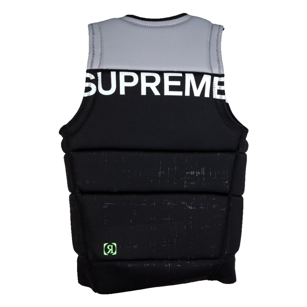 Ronix Supreme - Mens CE Approved Impact Vest - Black / Dove Grey