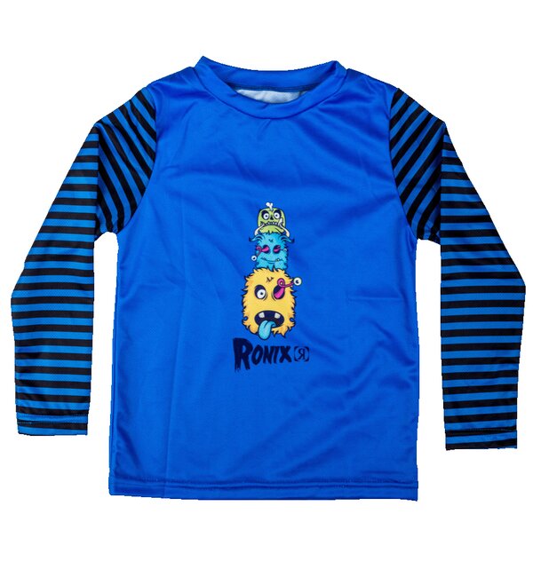 Ronix Boys UV Shade Wick Dry Long Sleeve - Blue