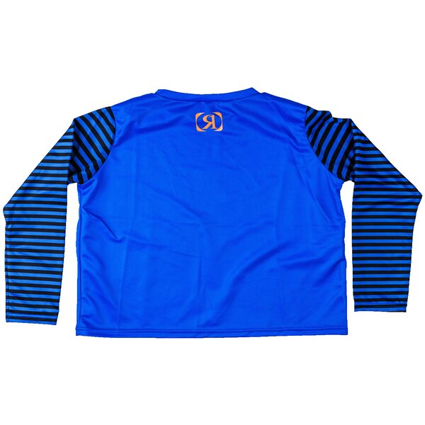 Ronix Boys UV Shade Wick Dry Long Sleeve - Blue - Youth