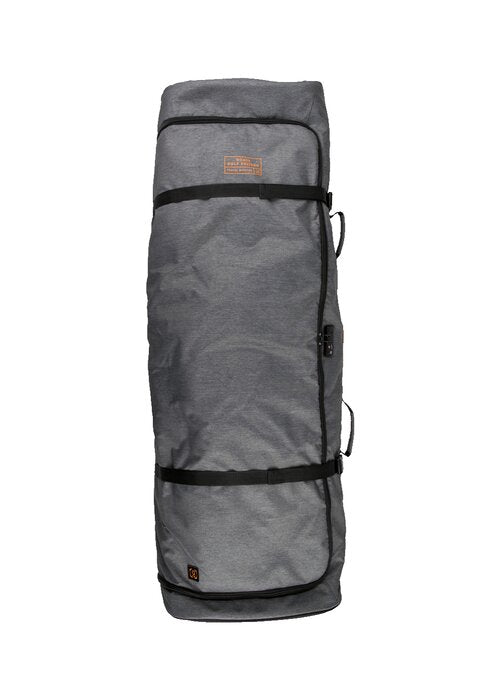 Ronix Links Padded Wheelie Wakeboard Case  - Heather Charcoal / Orange
