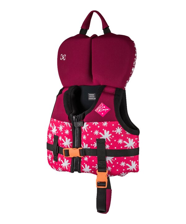 Ronix Laguna - Girls CGA Life Vest - Plum - Inf /Toddler (Up to 30lbs)