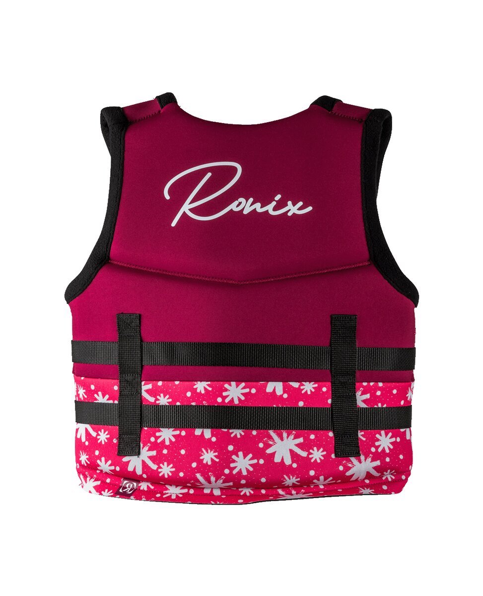 Ronix Laguna - Girls CGA Life Vest - Plum - Youth (50-90lbs)