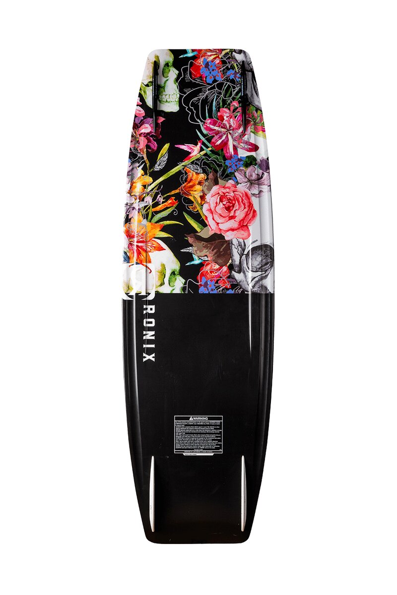 Ronix Quarter 'Til Midnight SF Wakeboard - White /Black Sugar Skull