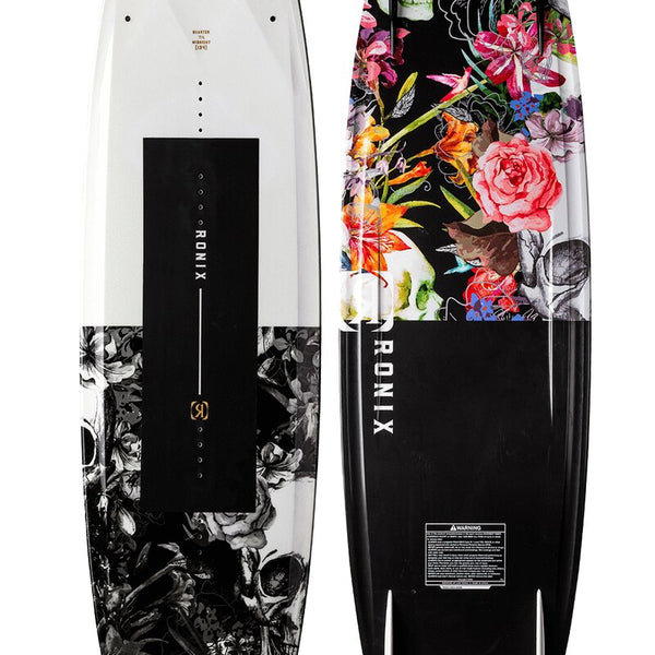 Ronix Quarter 'Til Midnight SF Wakeboard - White /Black Sugar Skull