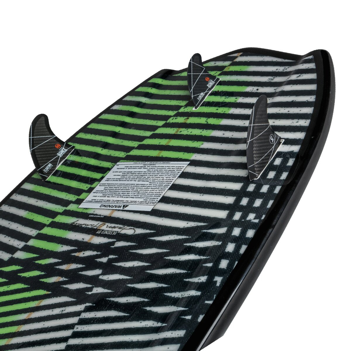 Ronix Volcom - Conductor Wakesurf Board - Alpine White / Black / Plasma