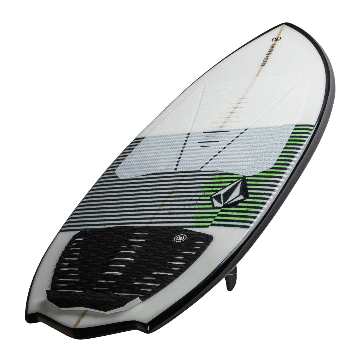 Ronix Volcom - Conductor Wakesurf Board - Alpine White / Black / Plasm