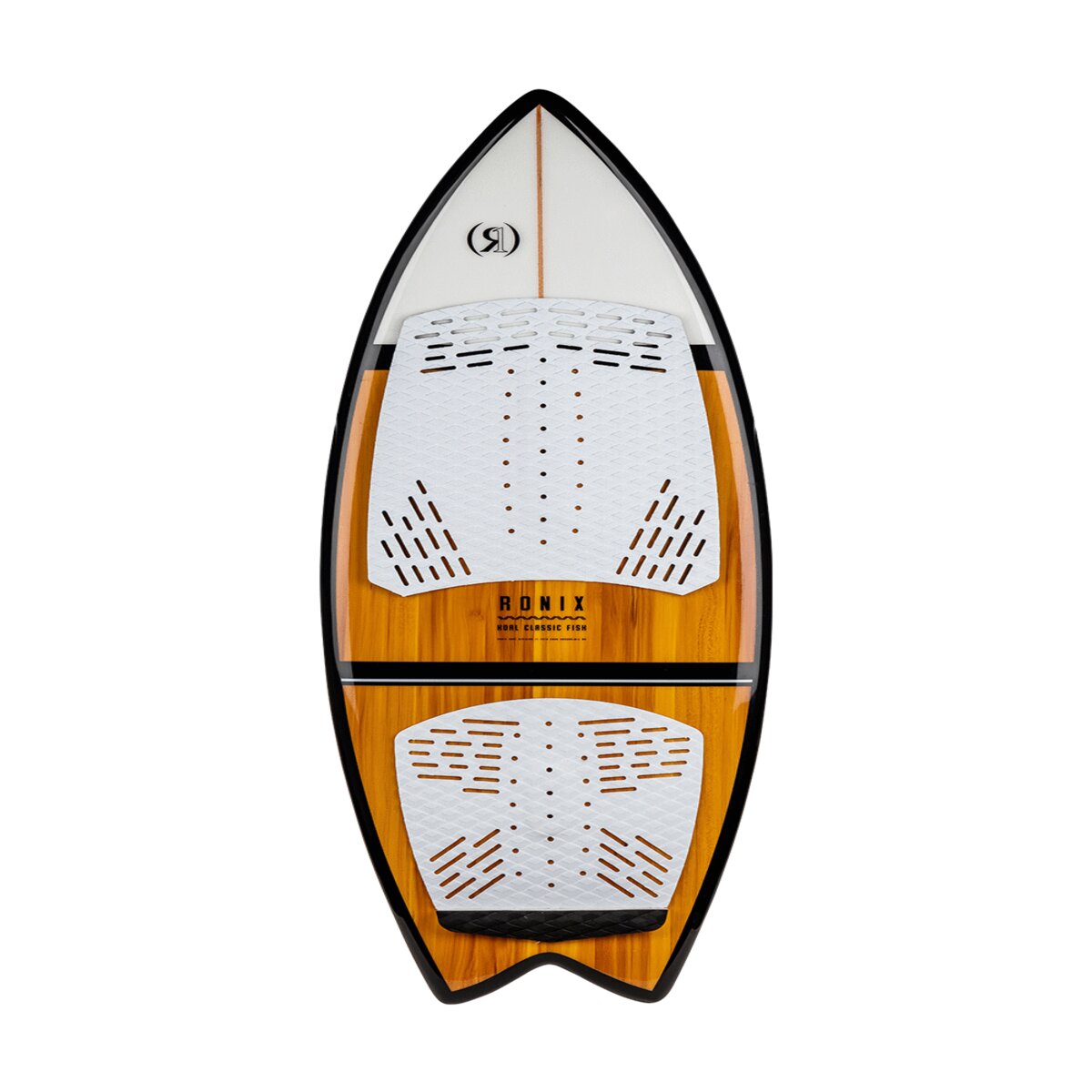 Ronix Koal Classic Fish Wakesurf Board - Maple / White / Black