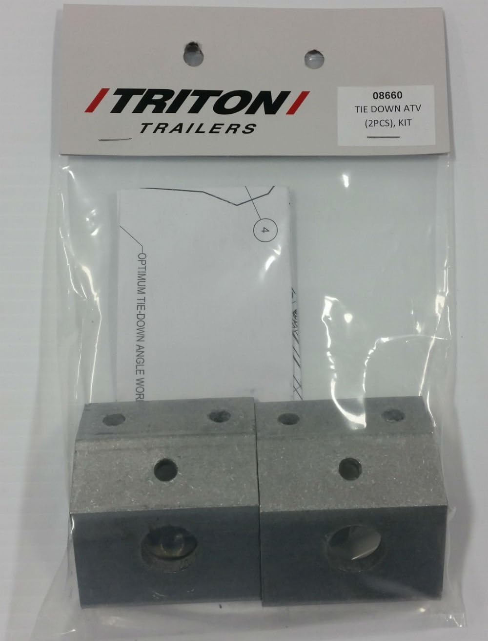 Triton Trailers 08660 Tie Down ATV88 and ATV128 Pair