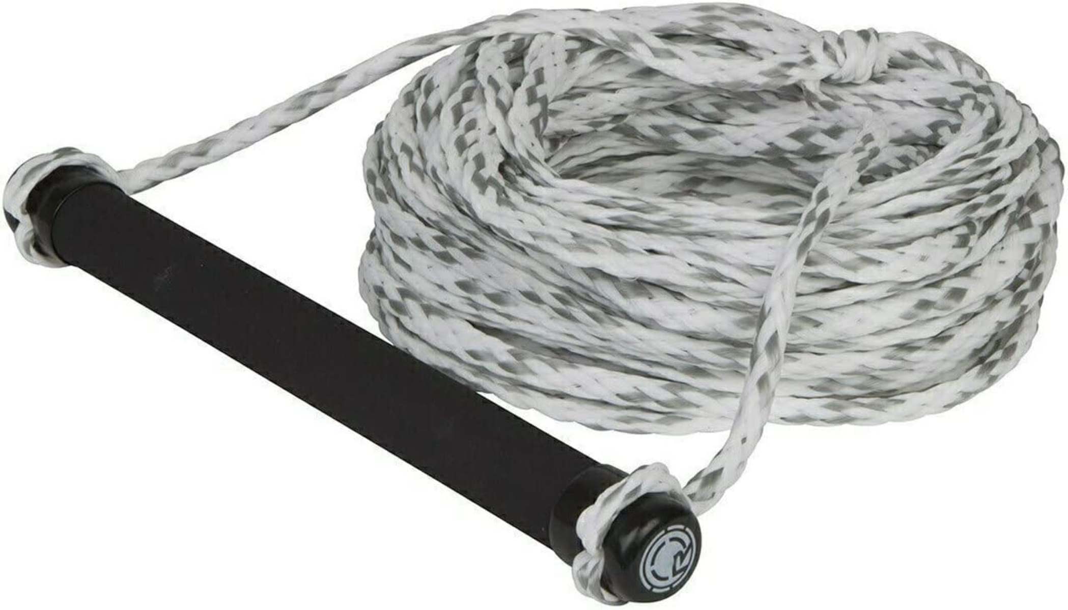 Radar Global Water Sports - 12" Handle 75' Rope - Silver /White