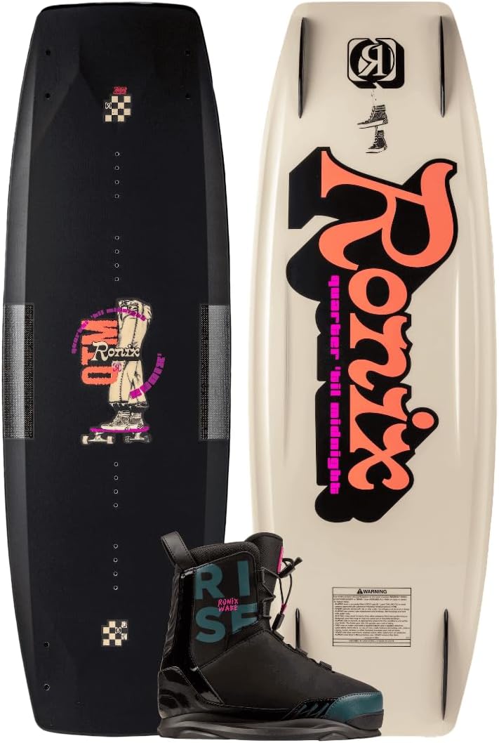 Ronix Quarter 'Til Midnight Wakeboard w/ Rise Boots