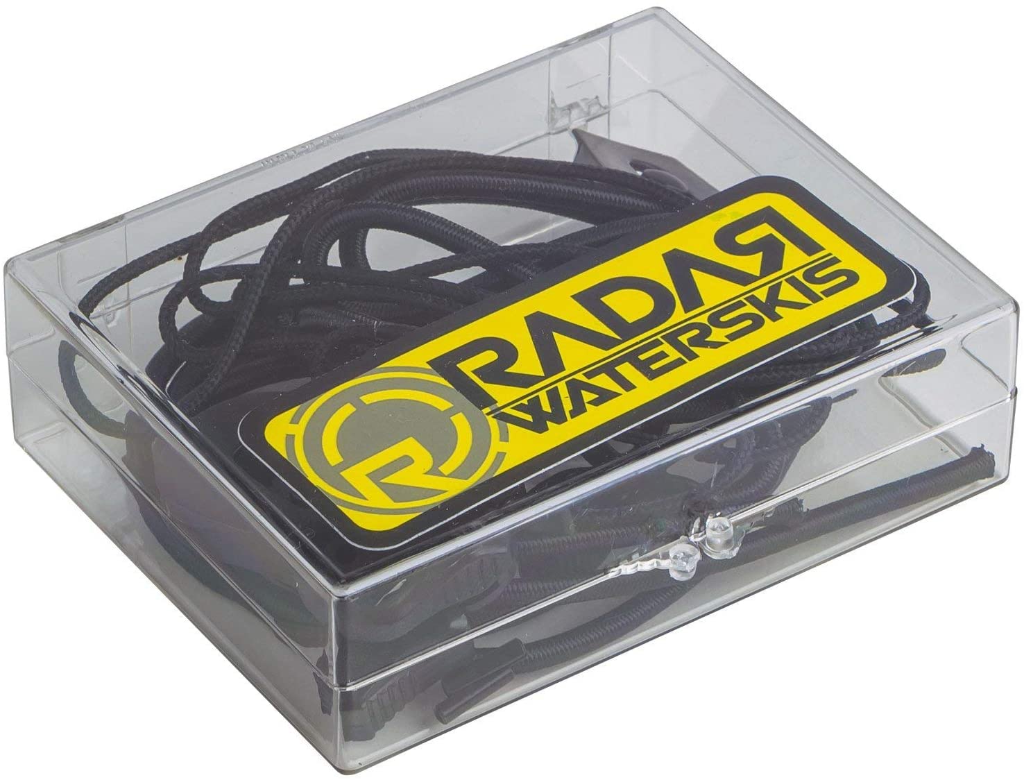 Radar Waterski Lace Lock Kit - Black (2 bungees w/ locks and 2 laces w/ locks)