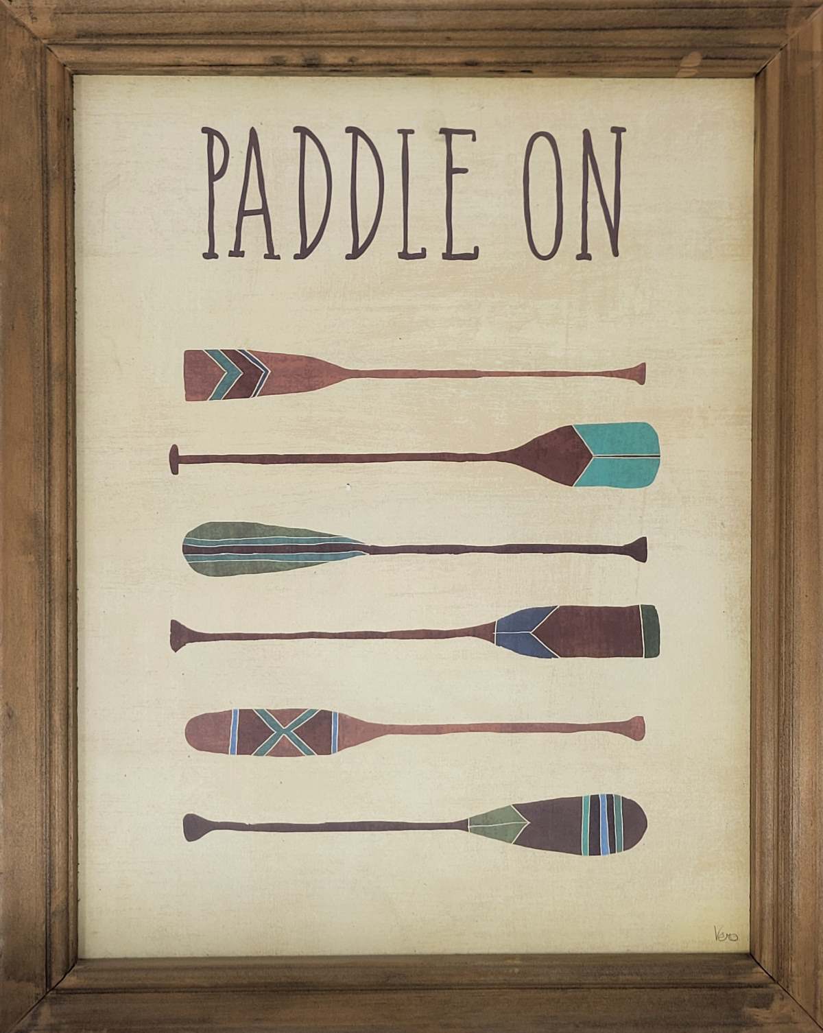 Generic Sign Paddle on w/ paddles