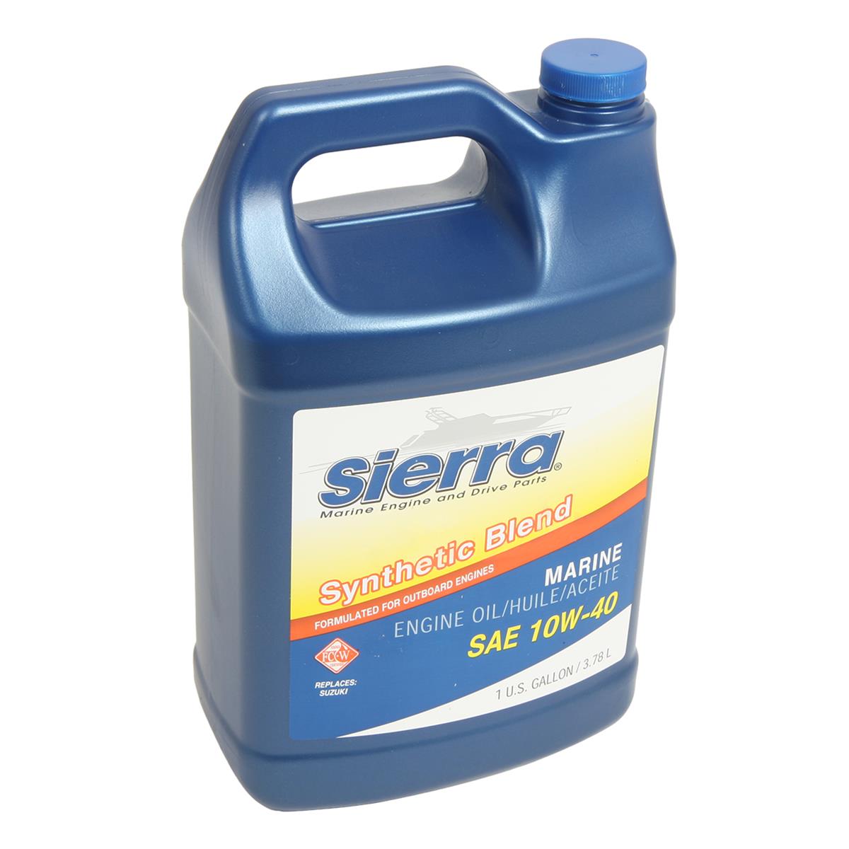 Sierra 10w40 synthetic blend outboard oil