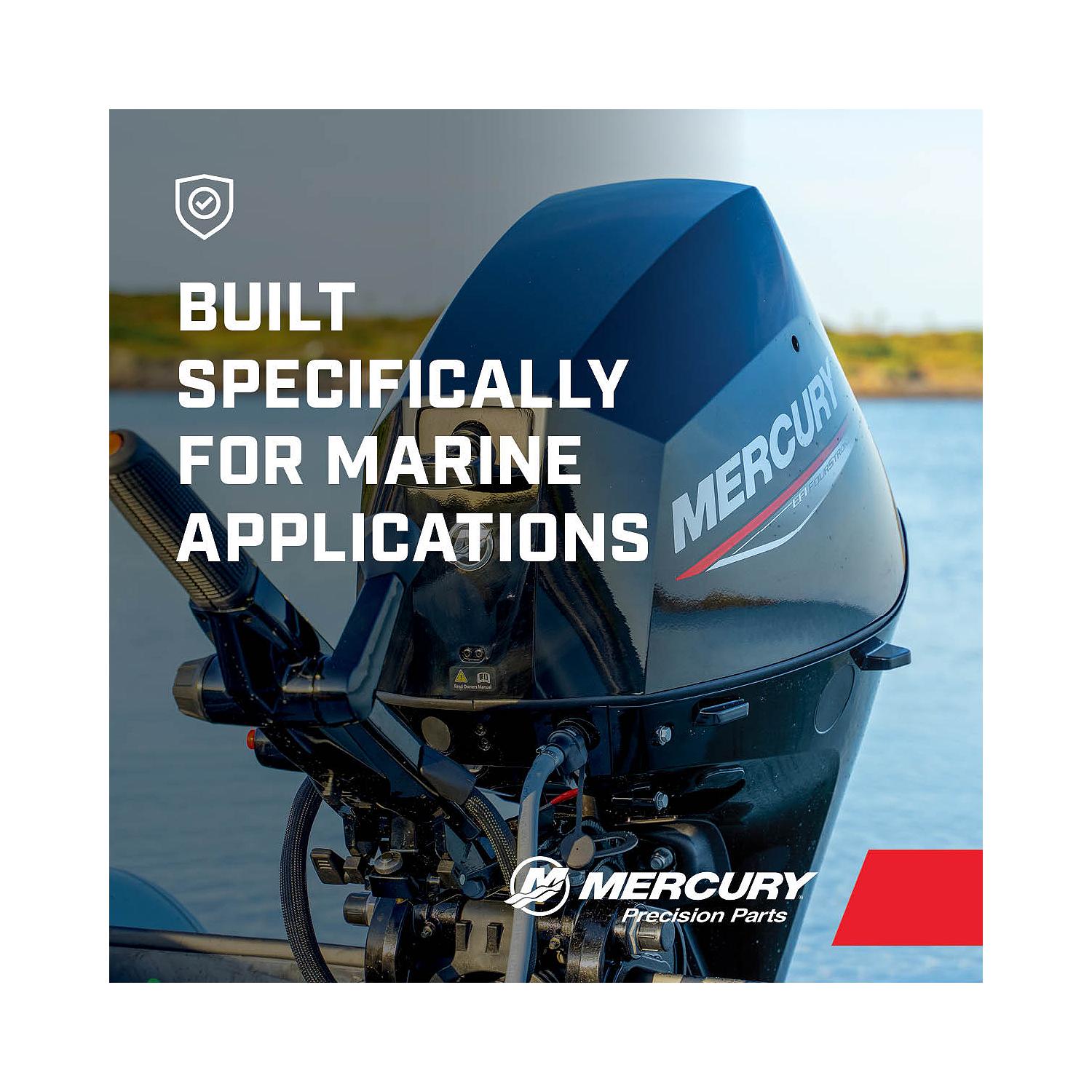 Mercury 816296K03 inline fuel filter for Mercury and Mariner 8-15HP FourStroke 323cc outboards with 1/4-inch hose Built Specifically