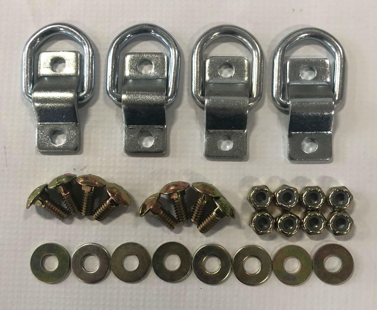 Triton Trailers 09529 Tie Down Kit - D Ring AUT's 4 pieces