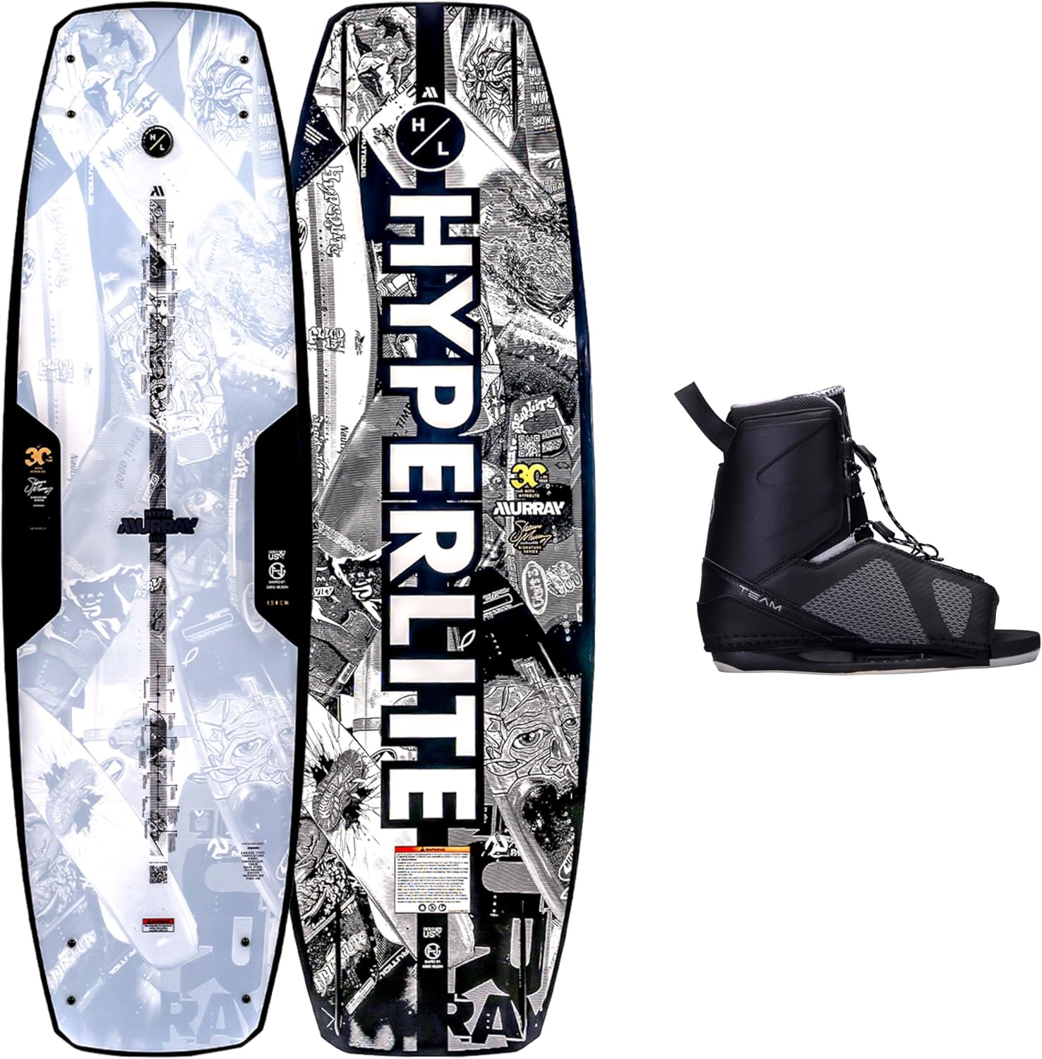 Hyperlite Murray Wakeboard with Team OT Bindings
