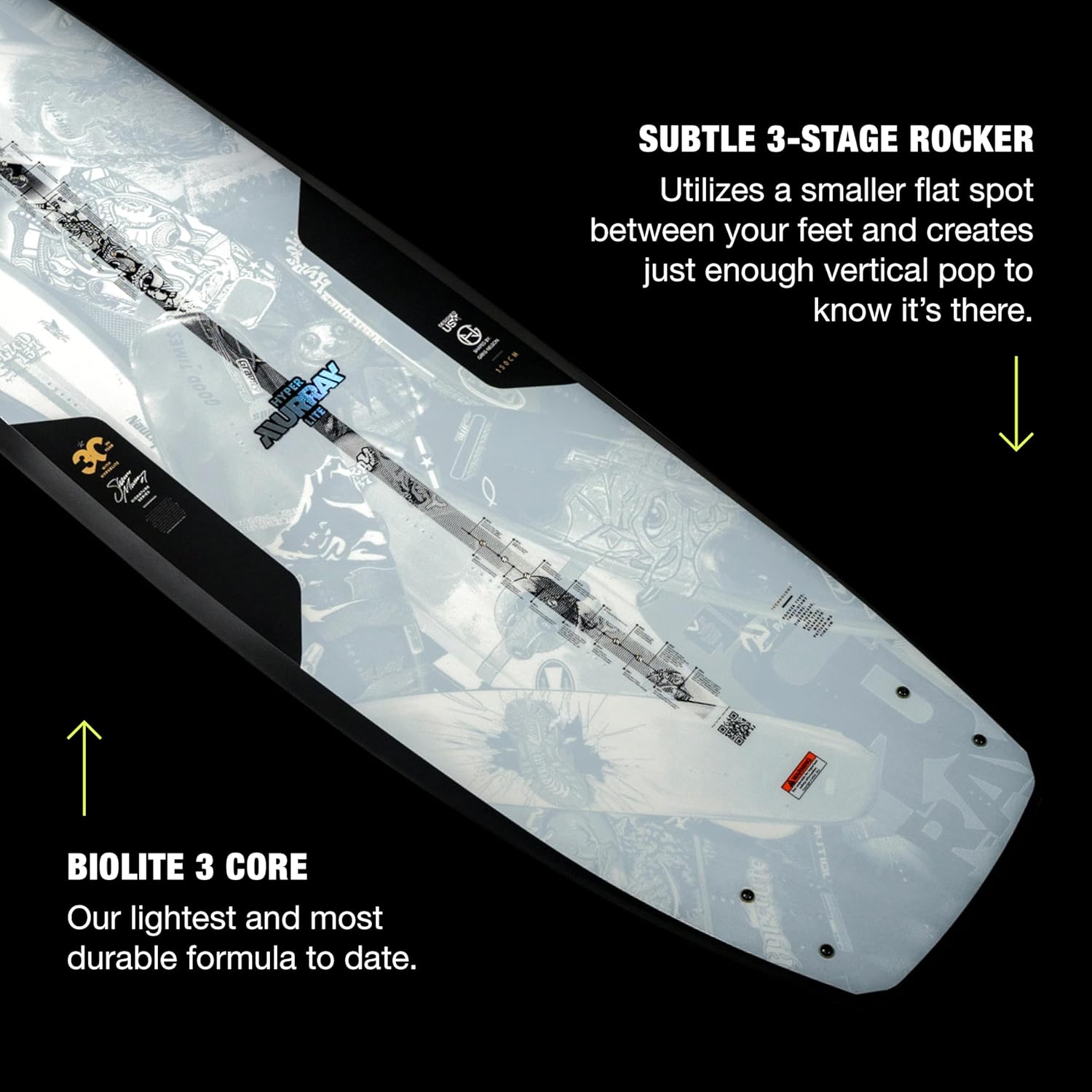Hyperlite Murray Wakeboard with Team OT Bindings