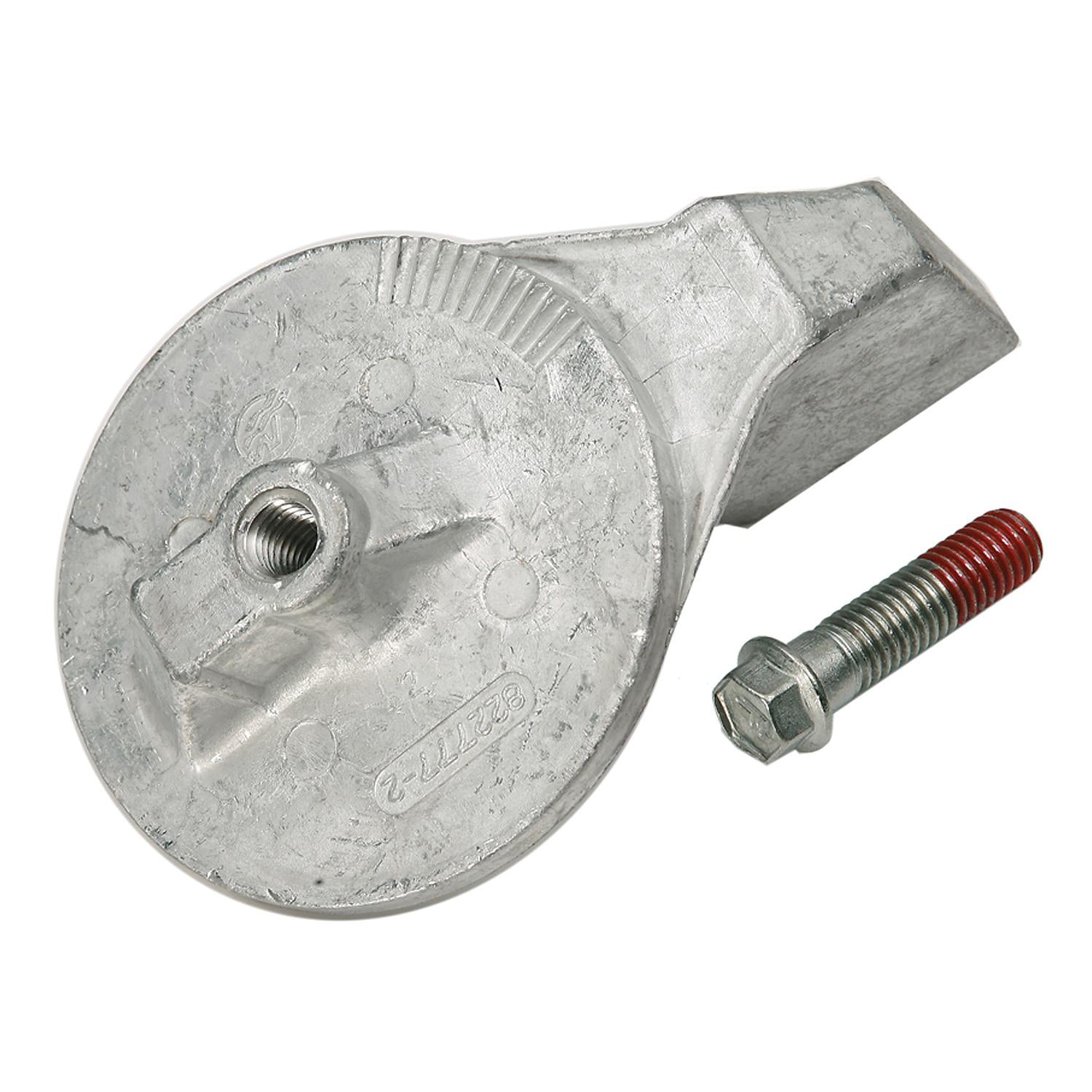 Mercury 822777T1 aluminum trim tab anode for Mercury Mariner 35 HP and above outboards Force 90 120 and MerCruiser sterndrives