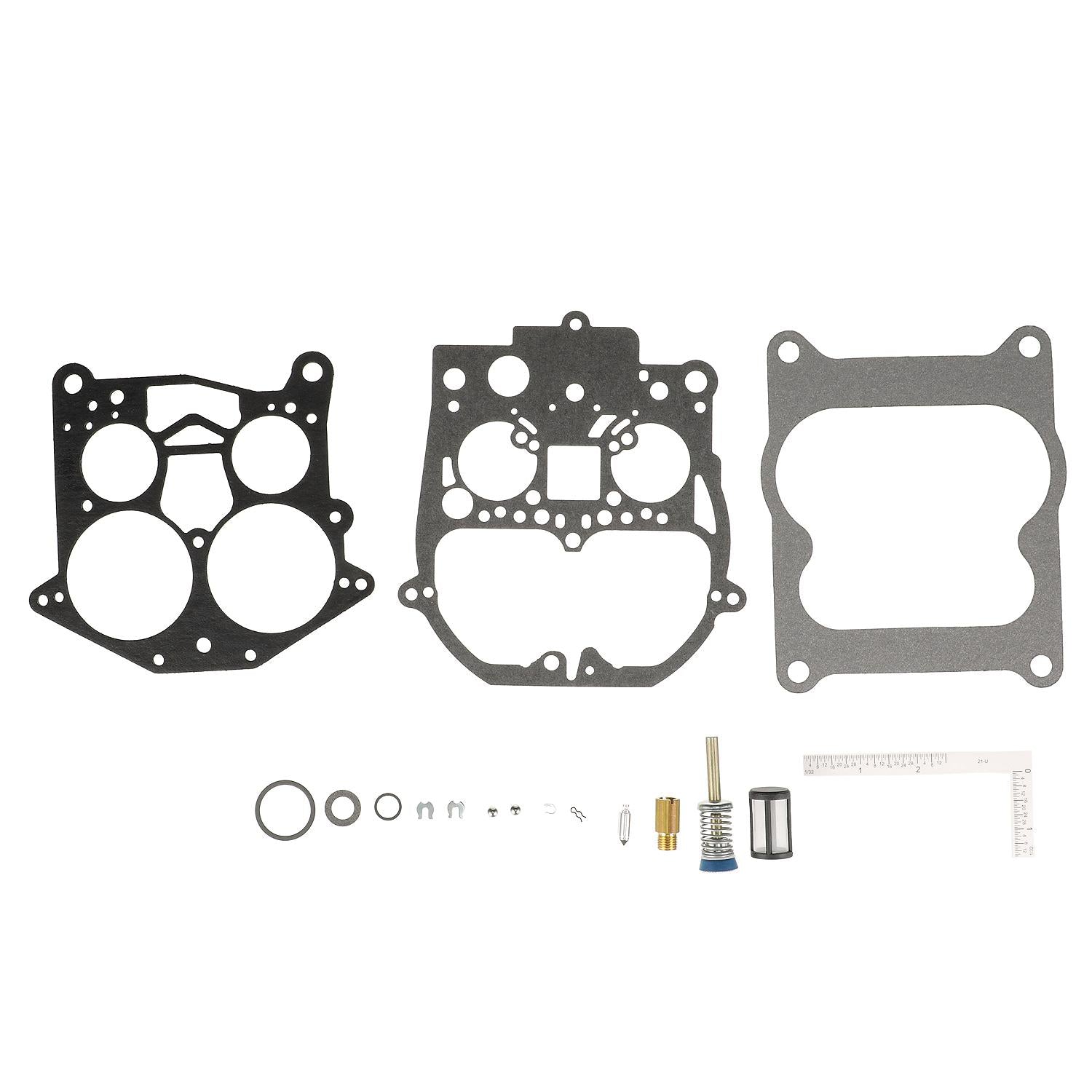 Quicksilver 823426A1 carburetor repair kit for MerCruiser GM 4 cylinder 6 cylinder V6 and V8 engines with Rochester 4 barrel Quadra-Jet carburetors