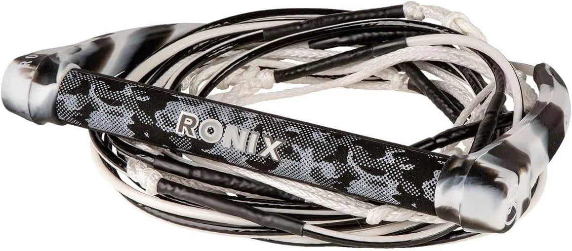 Ronix Recon 2-in-1 wakesurf rope and handle with anti-tangle spinner and R8 Dyneema mainline