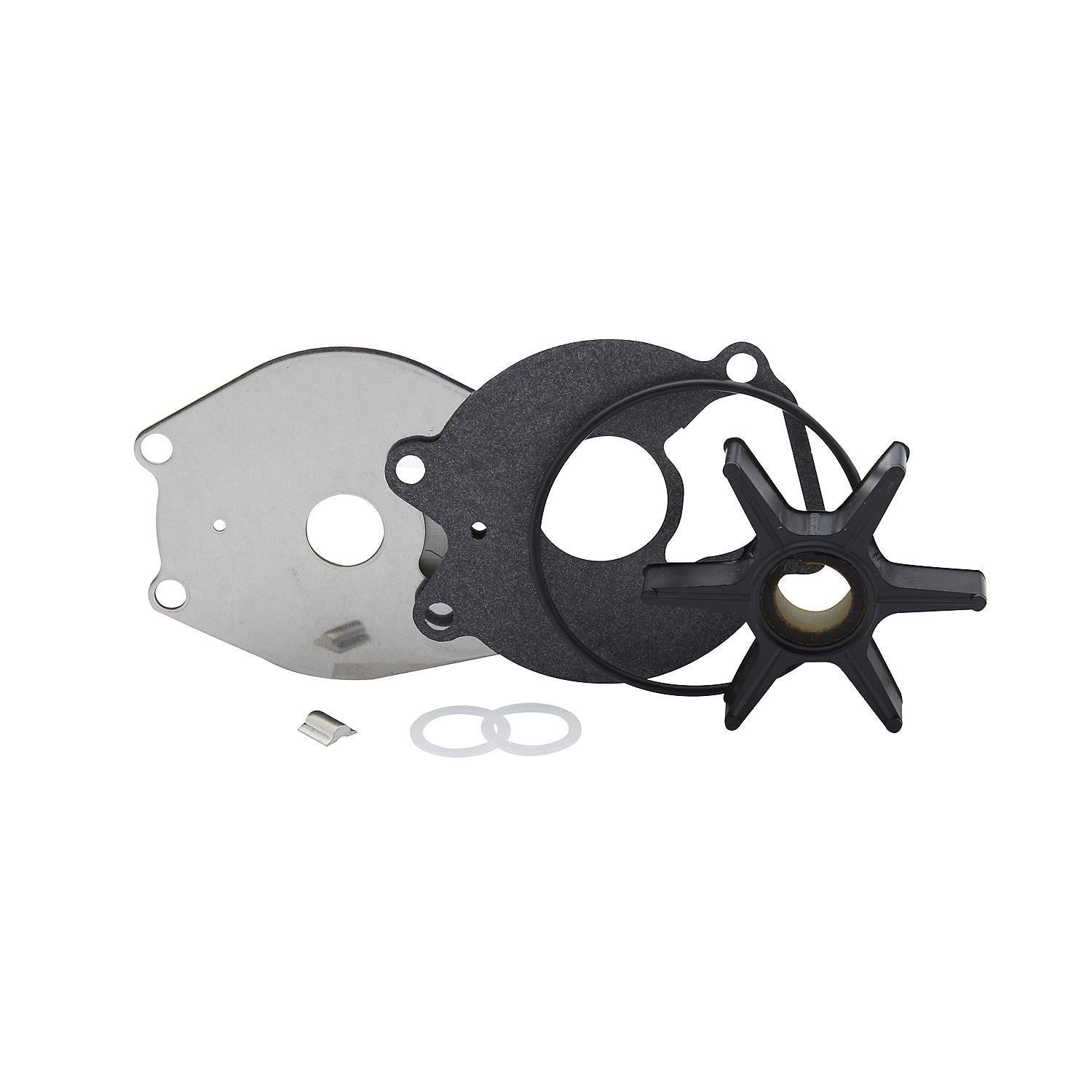 Mercury 85089T4 water pump repair kit for 15-25HP 2-stroke outboards Alternate Angle