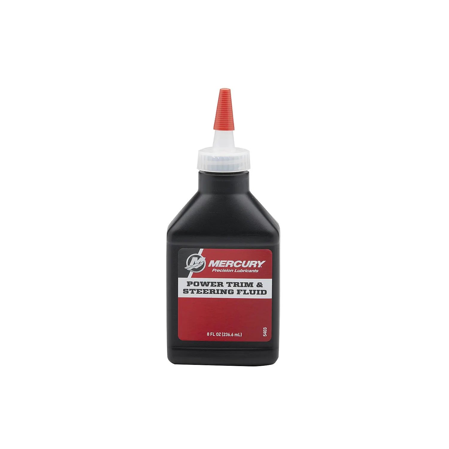 Mercury 858074K01 Power Trim and Steering Fluid 8oz for outboard and sterndrive hydraulic systems