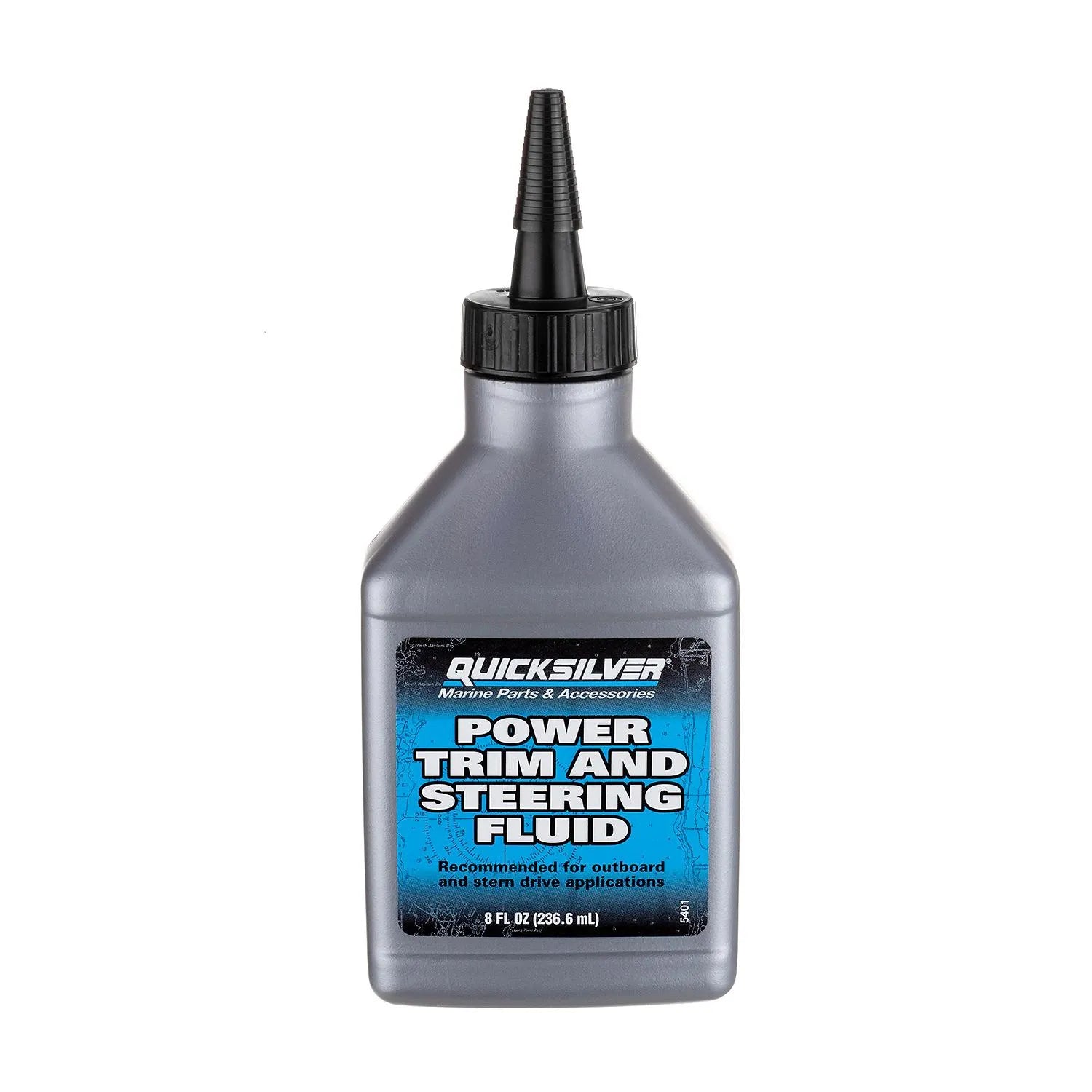 Quicksilver 858074Q01 Power Trim and Steering Fluid, 8 oz