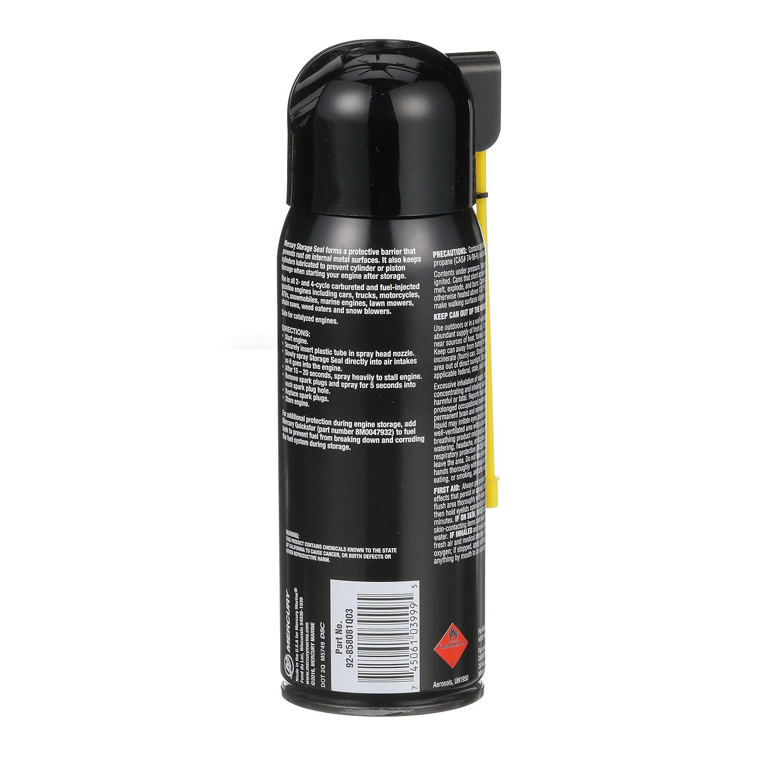 Mercury fogging oil