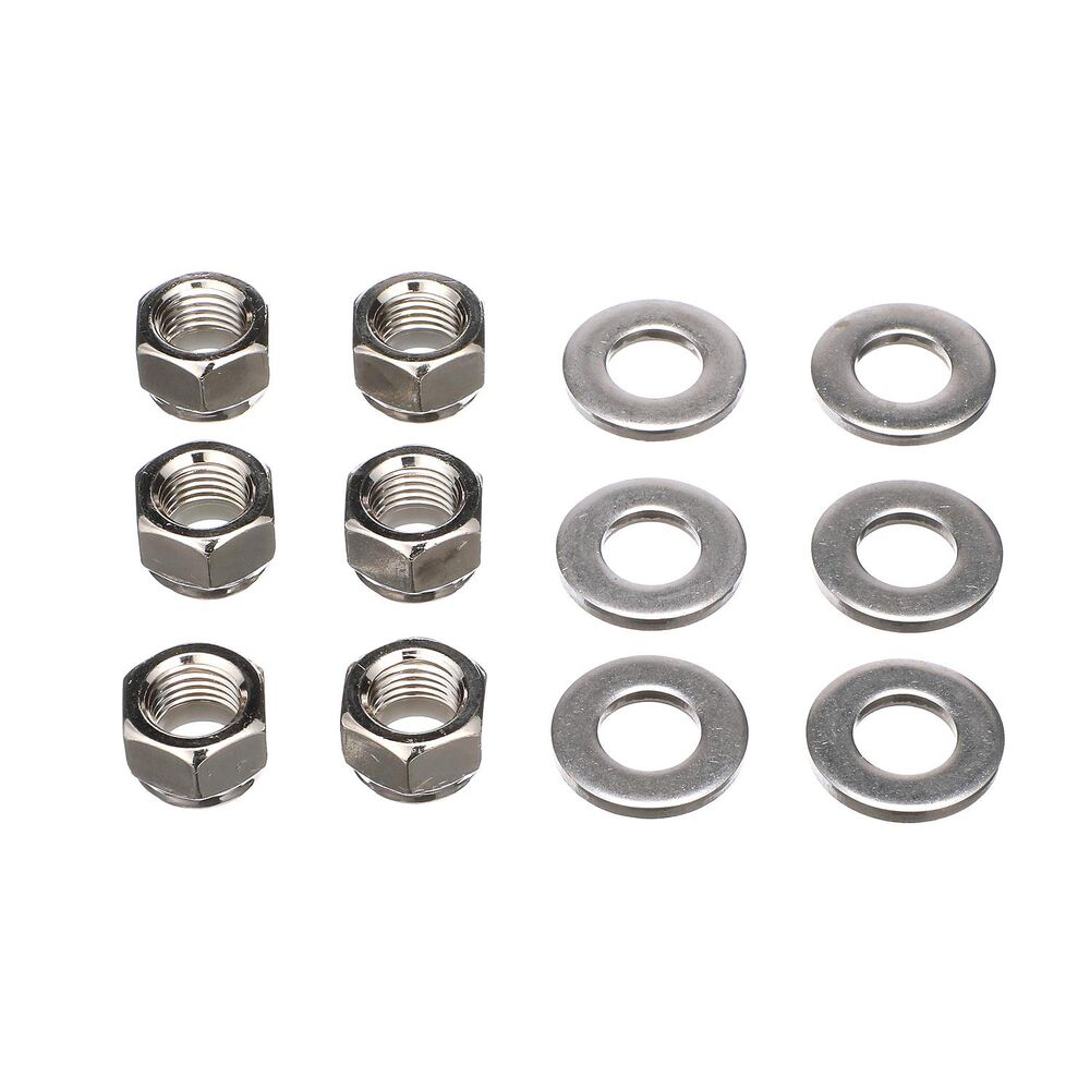 Mercury 859116K01 sterndrive installation hardware kit with six nuts and six washers