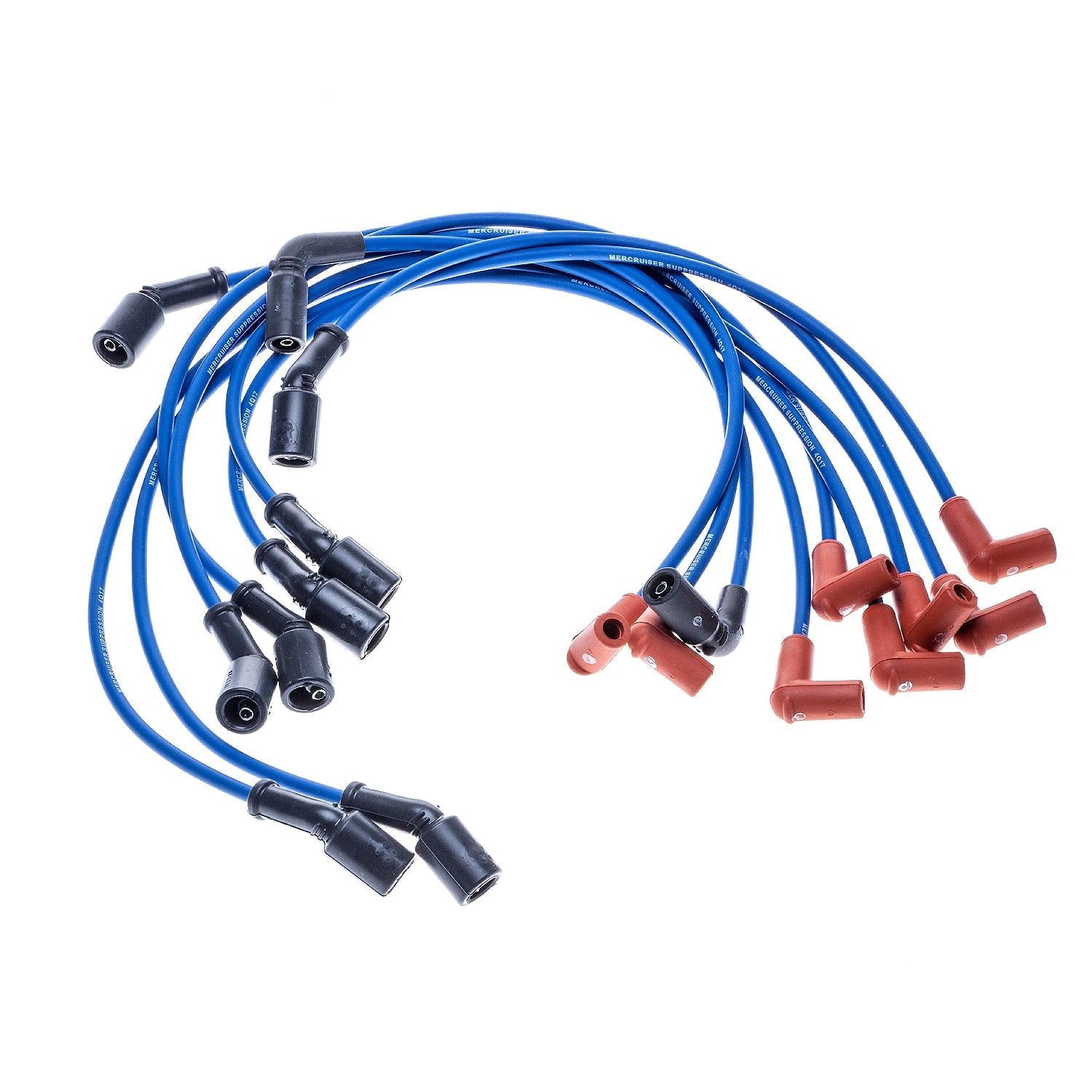 Quicksilver 863656A1 spark plug wire kit overview for MerCruiser V8 engines