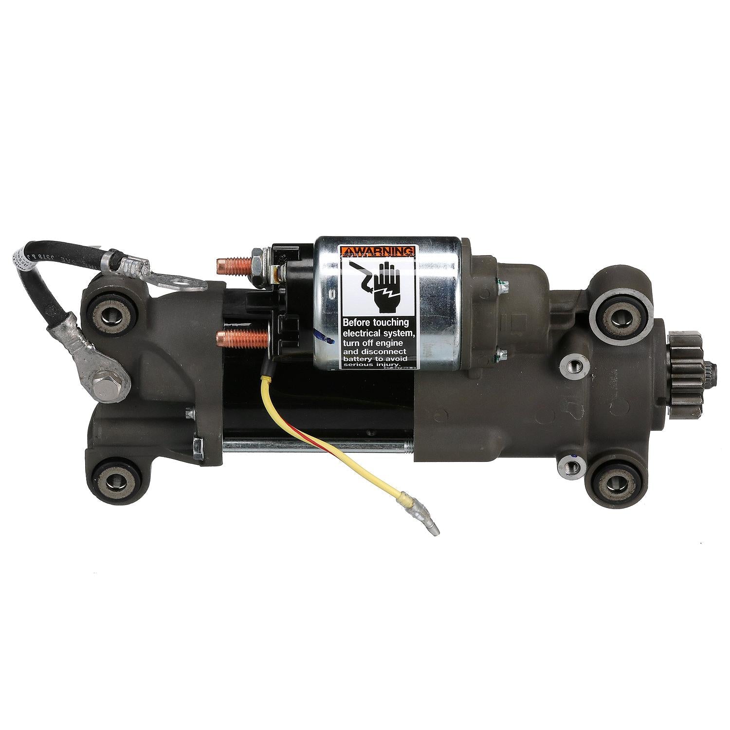 Quicksilver 879150A85 starter motor assembly kit side view