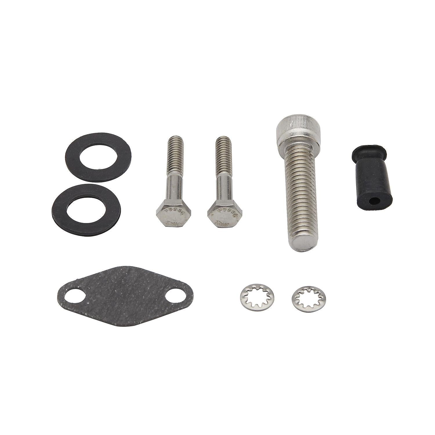Mercury 888755K02 magnesium anode kit for MerCruiser MR and Alpha One drives with installation hardware Bolts