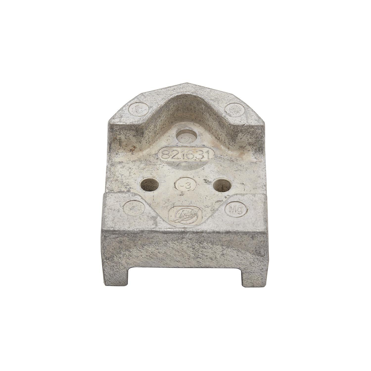 Mercury 888755K02 magnesium anode kit for MerCruiser MR and Alpha One drives with installation hardware Anode