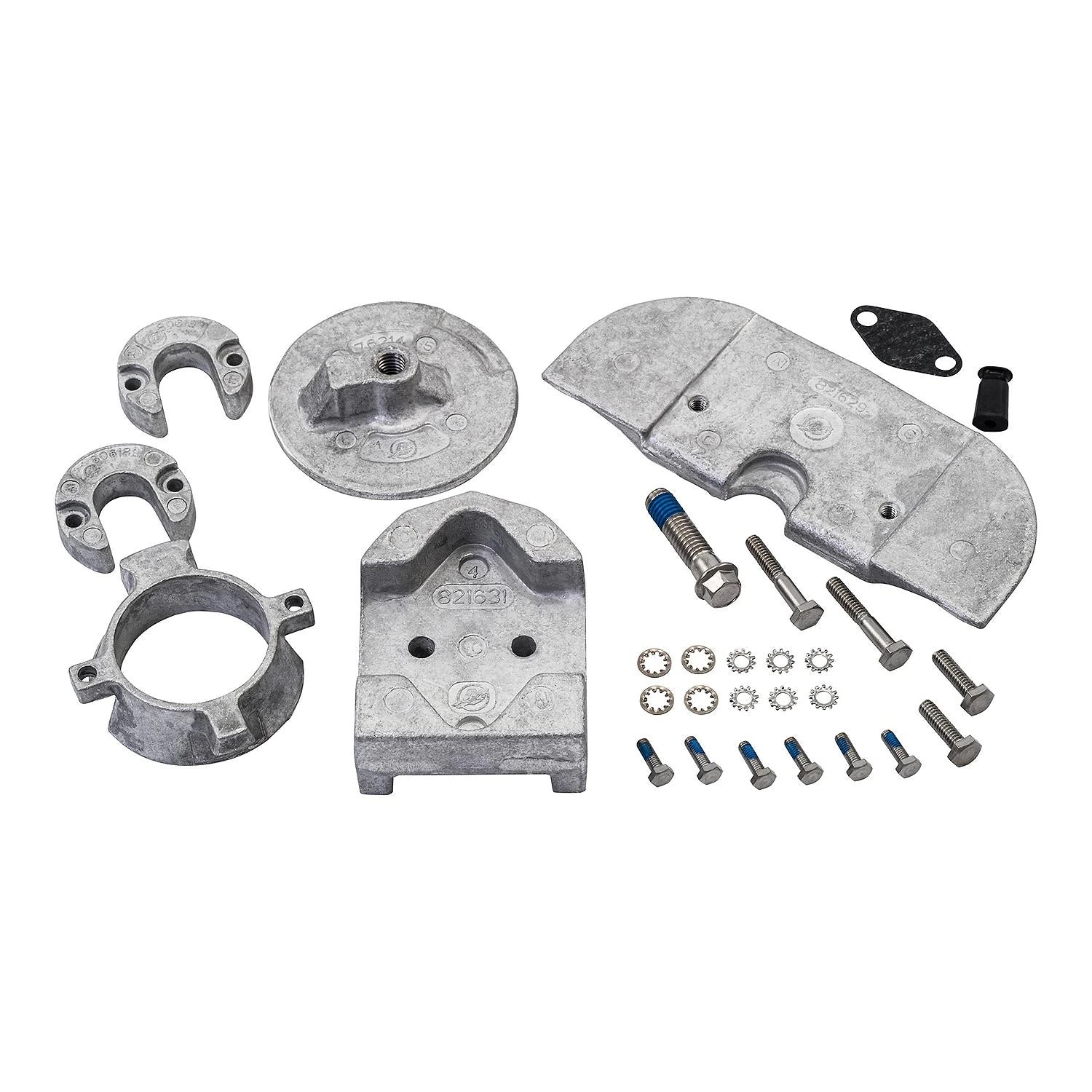 Quicksilver 888756Q03 Aluminum Anode Kit for MerCruiser Alpha One Gen II Sterndrives 1991 and Newer