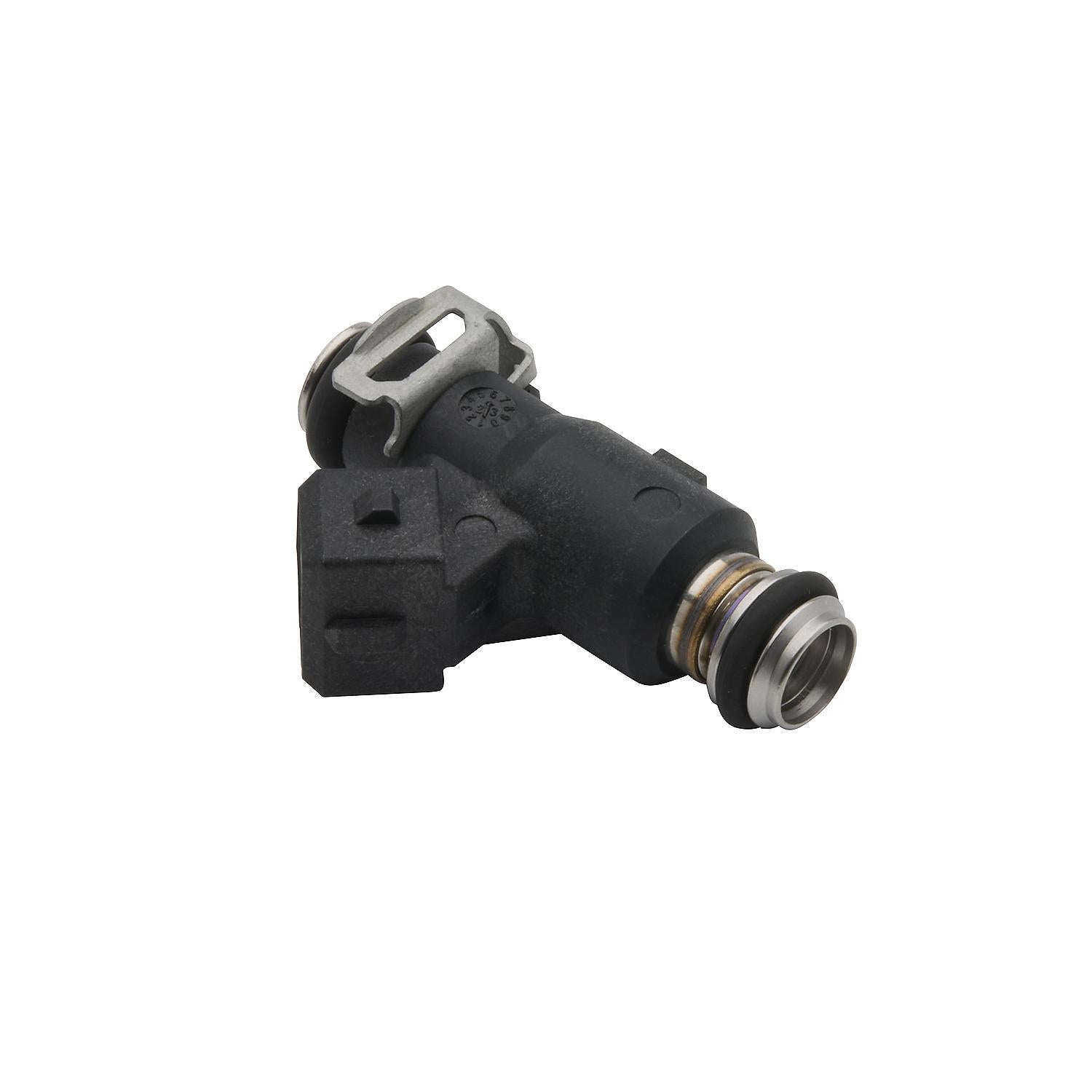 Mercury 892123002 fuel injector for select 30 to 60 horsepower EFI 3-cylinder and 4-cylinder outboard engines back