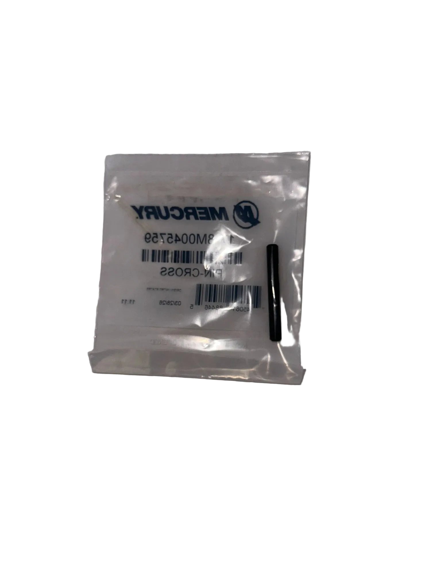 Mercury 8M0045759 cross pin for 65-150HP FourStroke gear housing propeller shaft applications Back