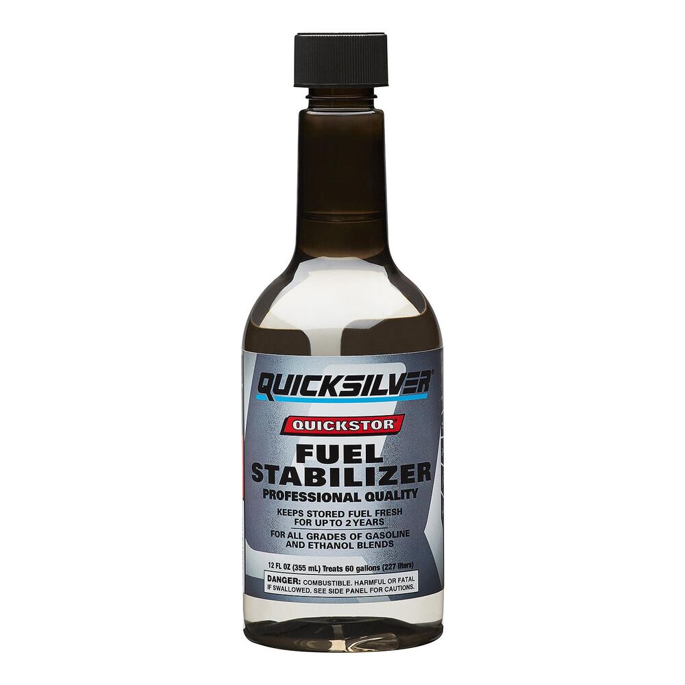 Quicksilver 8M0047922 Quickstor 12 oz fuel stabilizer bottle