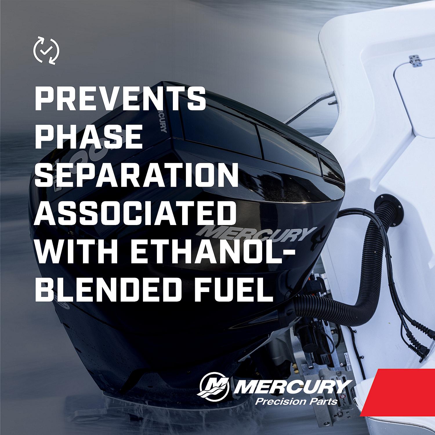 Mercury Quickare fuel treatment additive 12 oz bottle 8M0047930 Separation